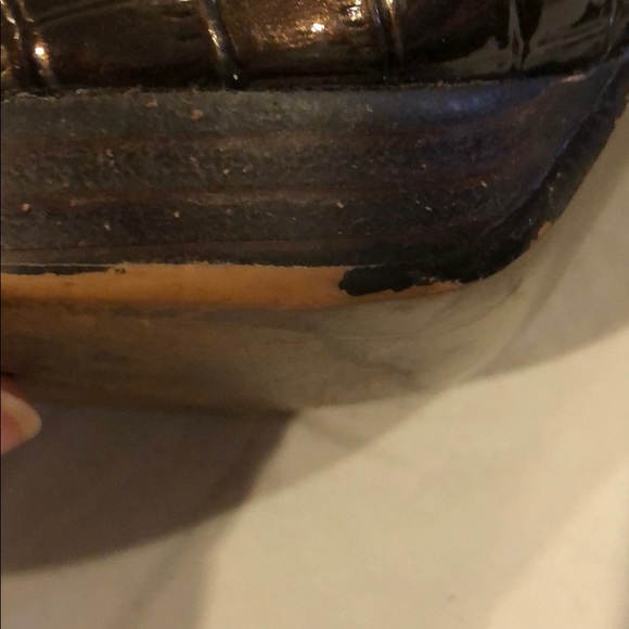 Tahari high heeled pumps, leather, size 9 - Picture 6 of 11